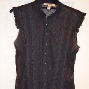Free People Lace Top